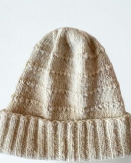 Handknit Lambswool Beanie