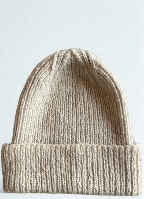 Lambswool Handknit Beanie