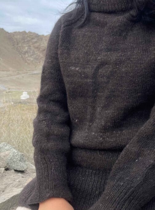 Yak wool sweater